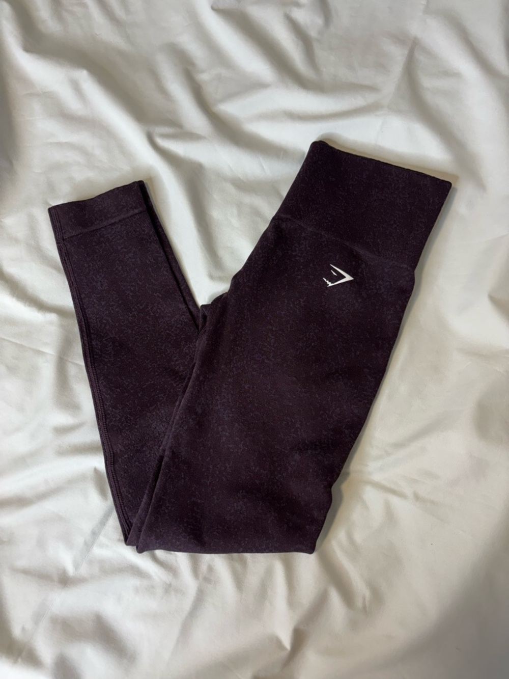Gymshark Adapt Fleck x Whitney Leggings in Cherry Purple/Rich Maroon